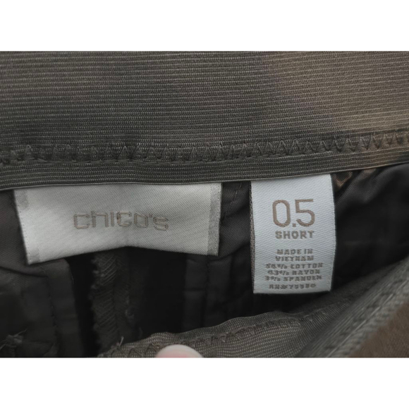 Women's Chico's Brown Pants Size‎ 0.5 (S) Short - Picture 4 of 5